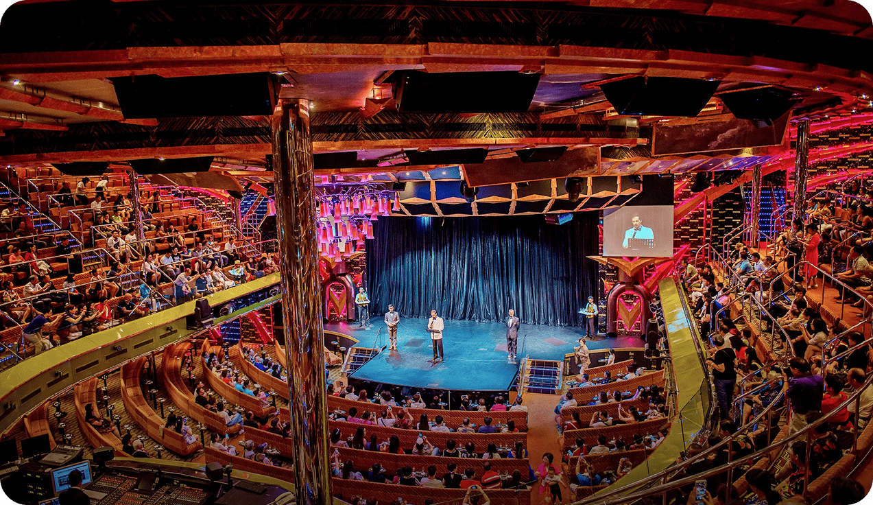 宙斯大劇院 3-5 層甲板